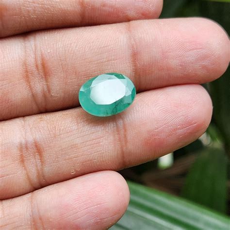 Natural and Original Emerald Panna Precious Gemstone -6.65 ct — My Soul ...