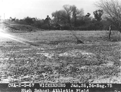 Civil Works Administration construction project at Wickenburg High ...