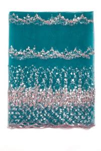 The Flying Tree Net/Lace Embellished Multi-purpose Fabric Price in ...