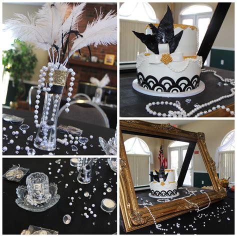 Great Gatsby party. Roaring 20s party | Roaring 20s party decorations ...