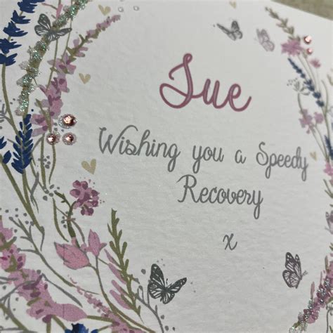 Speedy Recovery After Your Operation, Get Well Soon Handmade Card - Get ...