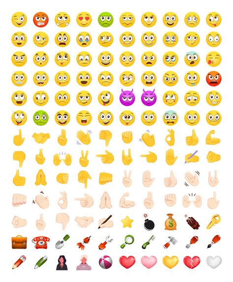Todos Los Emojis _ Lista De Emojis Para Celular - EXWJ
