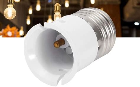 Buy Homes Elite Plastic E27 To B22 Lamp Holder Adapter Screw Base ...