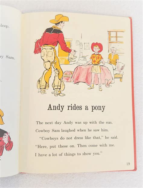 Buy Cowboy Andy First Edition Children's Book 1959, by Edna Walker ...