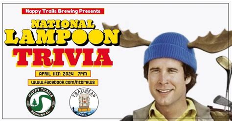 National Lampoon Trivia Night, Happy Trails Brewing Co., Sparta, 11 ...