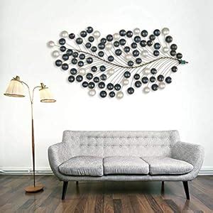 Collectible India Metal 3D LED Lite Decorative Peacock Feather Wall ...