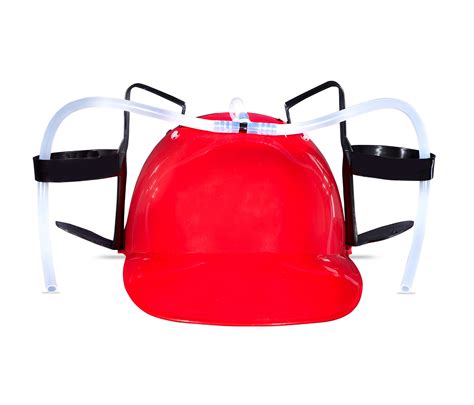 Beer And Soda Drinking Helmet Party Hat - Beer And Soda Guzzler Helmet ...