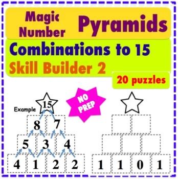 Image result for Number Bond Pyramid