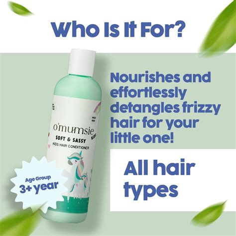 Omumsie Kids Hair Conditioner: Detangles, Moisturizes, Protects – omumsie