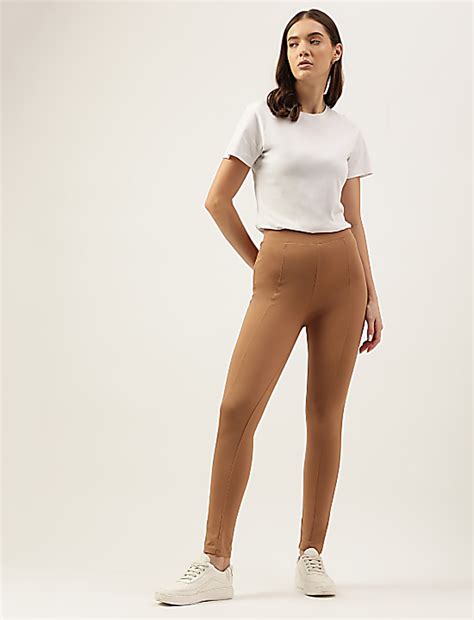 Buy Viscose Mix Skinny Treggings at Marks & Spencer