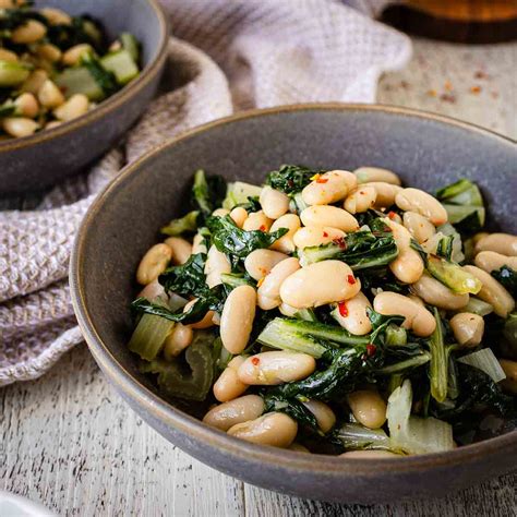 Beans and Greens Recipe - Italian Style