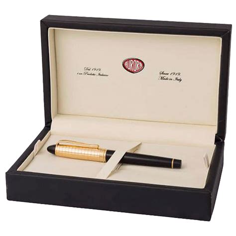 Aurora Ipsilon Quadra Gold GT Fountain Pen