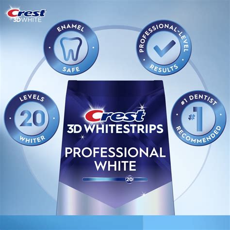 Crest 3D Whitestrips Professional White At-home India | Ubuy