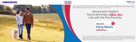 Tata AIA Life Insurance Param Raksha Life Pro + solution