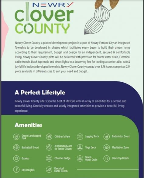 Newry Clover County Residential Plots for Sale Chennai