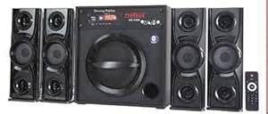 Guruji ele.1500 watt, Multimedia 4.1 Speaker System (RED) : Amazon.in ...