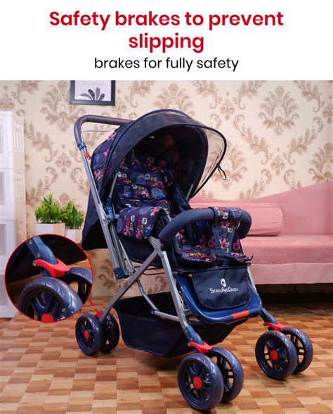 Baby Stroller and Pram (Blue Print) - StarAndDaisy