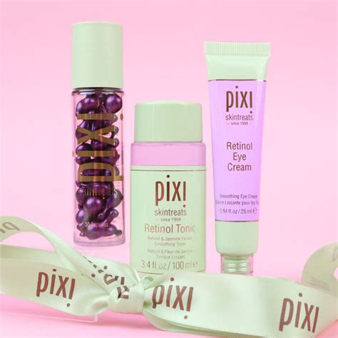 Retinol Beginner Trio - Radiance-Boosting Skincare Set - Pixi Beauty ...