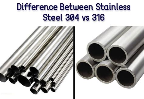 304 vs 316 Stainless Steel - Metal Pie