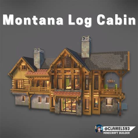 Image result for Minecraft Log Cabin Tutorial