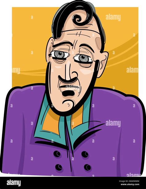 Dandy caricature Stock Vector Images - Alamy