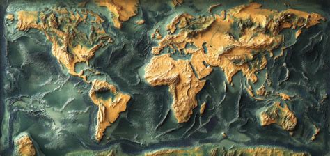 World Topographic Map 的图像结果