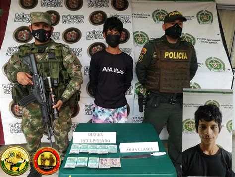 Alias 'la chilga' fue capturado por atracar a un hombre en Campoalegre ...