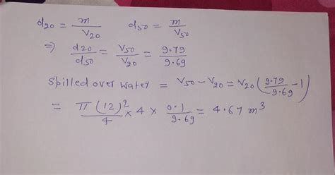 A vertical cylindrical tank with a diameter of 12m and a depth of 4m is ...