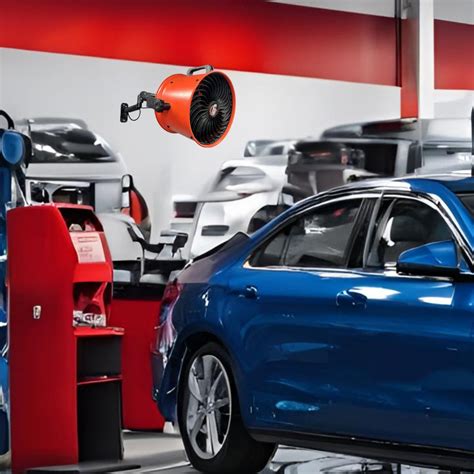 Adjustable Wall Mounted Garage Fan | Ghost Garages