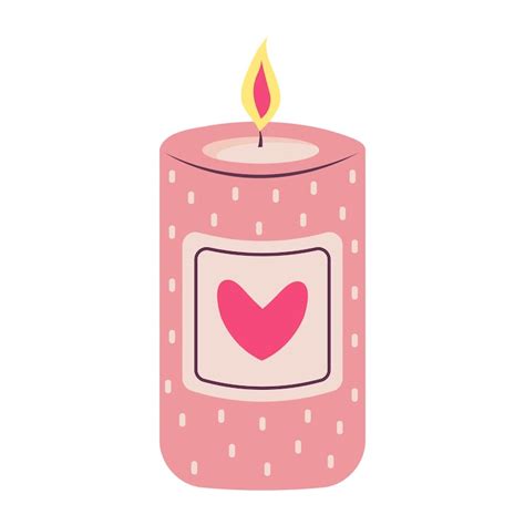 Cute pink candles clipart Images - Free Download on Freepik