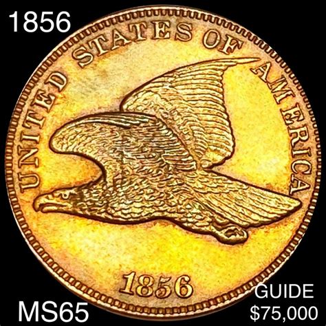 1856 Flying Eagle Cent GEM BRILLIANT UNCIRCULATED - Mar 27, 2022 | Gold ...