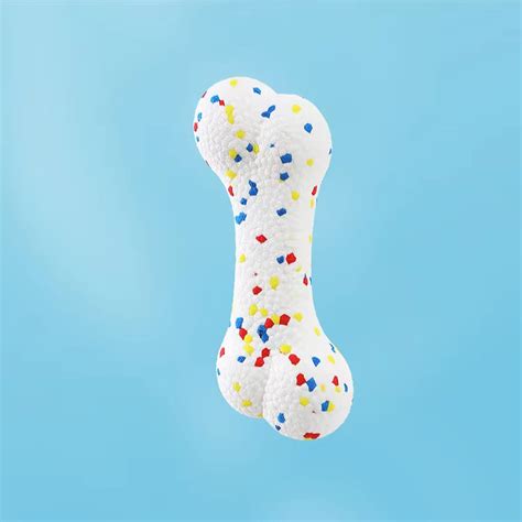 Buy Talking Dog Club Bloom Bone Heavy Chew Toy for Dogs (White) online ...