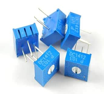 DBEX10K Preset for Bread Board and Arduino Prototyping, Make Bourns, 5 ...