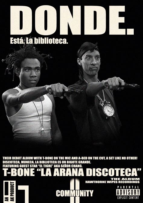 Donde Esta La Biblioteca? "community" Poster - Etsy