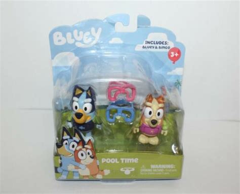 Bluey Characters Toys Bluey & Bingo Pool Time India | Ubuy