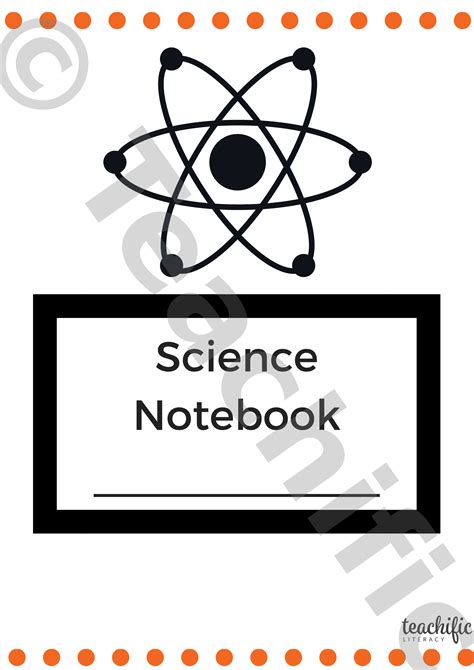 Science Notebook Cover 的图像结果