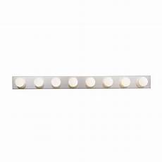 8 Bulb Bathroom Light Fixture by Kichler 628ni Brushed Nickel Bath Vanity 48 Quot Wide 8 Bulb 8 Bulb Bathroom Light Fixture