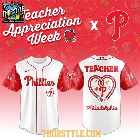 Philadelphia Phillies Teacher Appreciation Week 2025 MLB Baseball ...