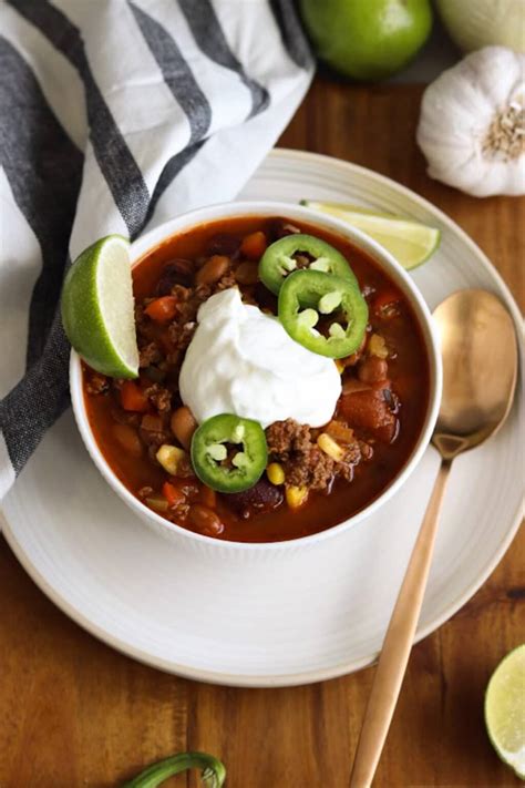 The Best High Protein Chili (Beef)