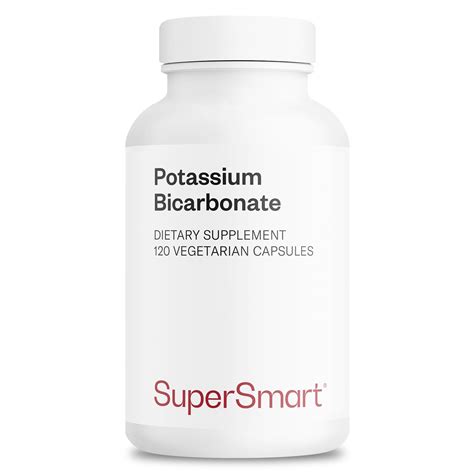 SuperSmart Potassium Bicarbonate - Electrolyte Mineral - pH Acid-Base Balance - Potassium ...