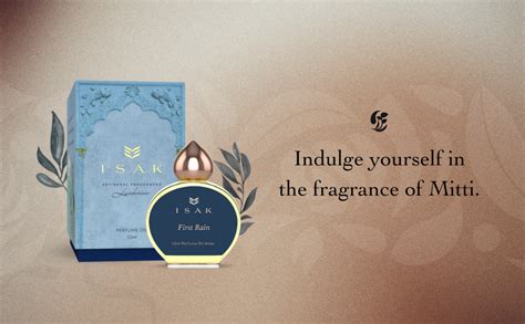 ISAK First Rain Attar for Men, Women | Itra Perfume Oil, Unisex, Fresh ...