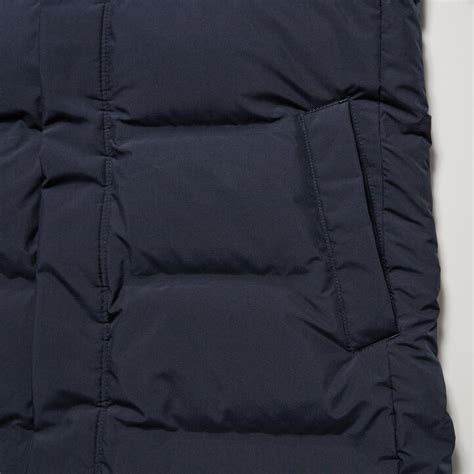Uniqlo Outerwear Online India - Uniqlo Seamless Down Long Coat Men Black