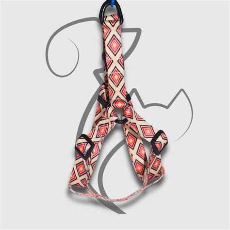 Geometric Designer Dog Harness | Petopia Modern Style