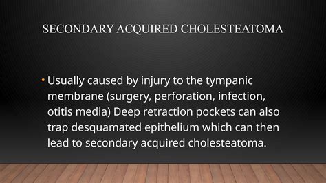 Ear disease - cholesteatoma and it's treatment.pptx
