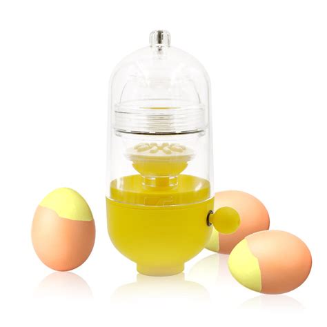 Buy PROKITCHEN Hand Powered Golden Egg Scrambler Shaker Amazing Beater ...