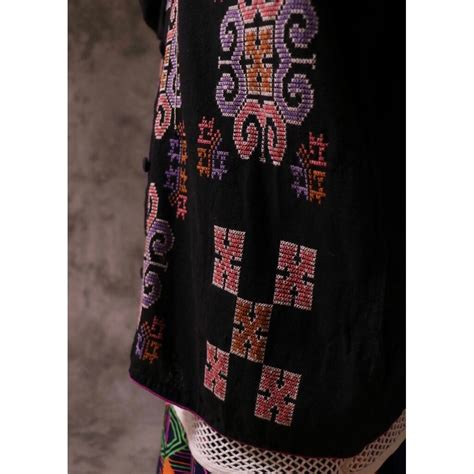 vintage cross-stitch jacket | épices