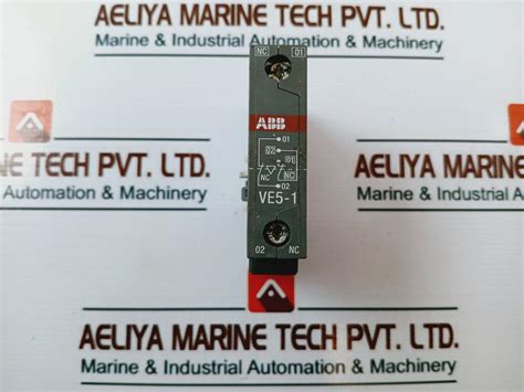 Abb Ve5-1 Mechanical & Electrical Interlock Unit 16A – Aeliya Marine Tech