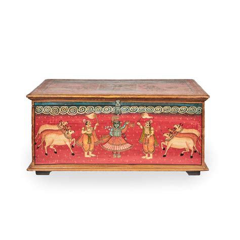 Buy Storage | Aarth Painted Trunk | Shop at The Purple Turtles — The ...