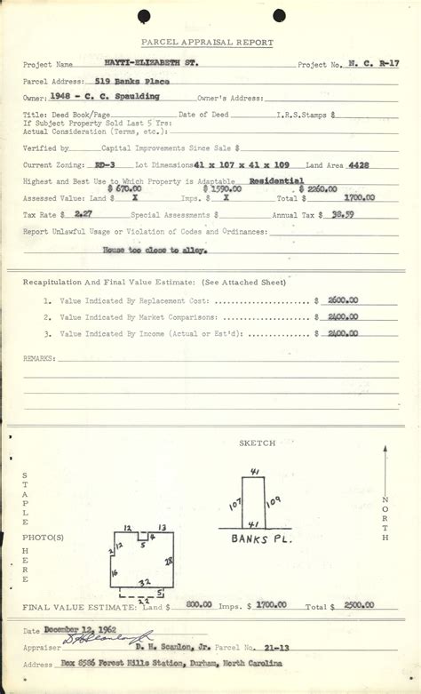 519 Banks Place, Durham, N.C.