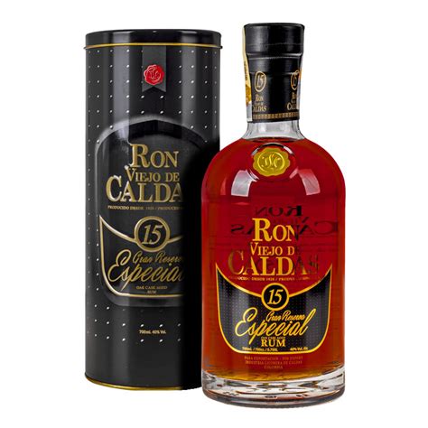 Ron Viejo de Caldas 15y 0,7l 40% Giftbox | Excaliburshop